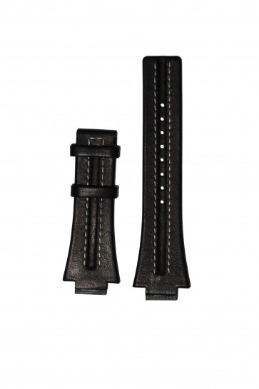 Watch strap Festina F16185-1 / F16280 / F16295-2 Leather Black 16mm